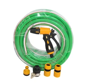High Temperature Bendable Flexible Plastic Garden PVC Fiber Reinforced Garden Hose