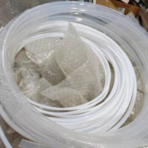 High Temperature Resistant Acid Alkali Resistant Hard Tube FEP Plastic Tetrafluoroethylene Tube Customizable Colors 10 Bar