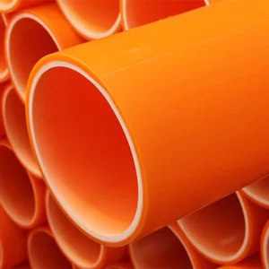 High Temperature Resistant CPVC Flexible Power Pipe for Buried High Voltage Cable Protection Applications