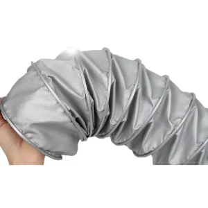 High Temperature Tube Fume Air Conditioning Intake and Exhaust Flexible Nylon Hose Duct for Air Conditioning 2inch to 20inch