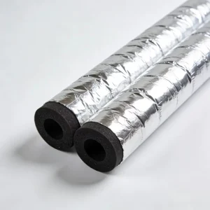 High Thermal Insulation Foil Rubber Plastic Pipe Anti condensation Waterproof Aging Resistant Pipeline Tube
