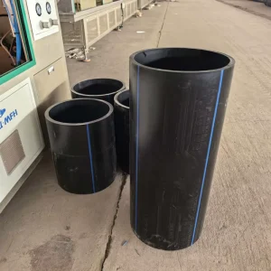 High Toughness Green Low-carbon Pipe Materials Round PE Pipe for Stormwater and Sewage Drainage