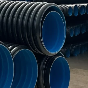 High-density Polyethylene Double-wall Corrugated Pipe for Drainage and Sewage Discharge of Industrial Buildings