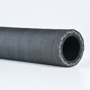 High pressure Rubber Hydraulic Hoses DN10 DN19 DN25 DN51 6.0mm Wall Thickness 40C +100C NBR R2 Processing Services