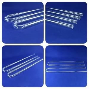 High purity Quartz Glass Tubes Heat resistant Transparent Acid Alkali resistant for Semiconductor Lab