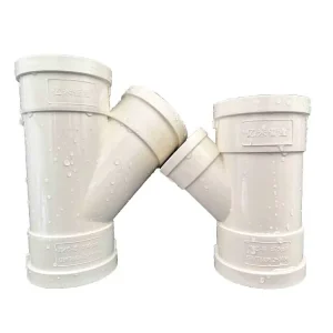 High quality High Pressure PVC Rigid Plastic Pipe Fittings 45 90 Elbow Corrosion resistant Eco Friendly Drainage Pipeline System