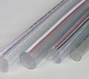 High-temperature Resistant Transparent PVC PU Wire-reinforced Vacuum Water-absorbing Rubber Hose