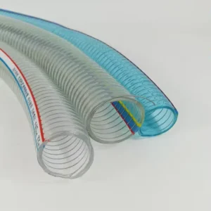 High-temperature Resistant Transparent PVC PU Wire-reinforced Vacuum Water-absorbing Rubber Hose