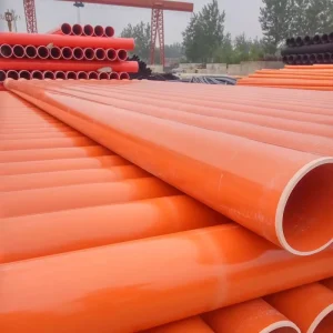 Hongdi CPVC High Pressure Flexible Durable 50mm Eco Friendly Heat Resistant Custom Made Length Anti Corrosion Pipe