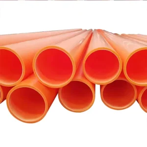 Hongdi MPP Non digging Electrical Conduit 110*3mm (6m/9m/12m) Excellent Guidance Capability for Laying Cables Complex Terrain