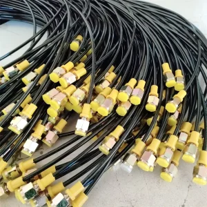 Hose Wire Braided Flexible Thermoplastic Hydraulic Test Gauge Line High Pressure Test Hose 63Mpa Pressure Test Connector