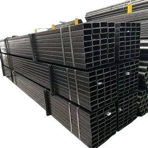 Hot Cold Rolled Black Annealed Welded Hollow Section ASTM A36 Q235 S235JR Carbon Steel Square Rectangular Pipes Tubes