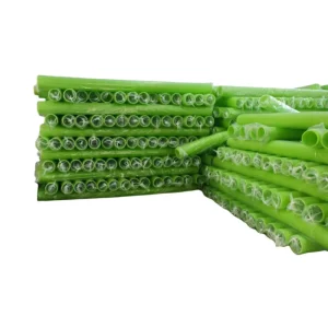Hot Selling 3m Long DN160mm HDPE Double Wall Corrugated Green Ventilation Pipe Antibacterial PE Plastic Tube Made PP PC PPS Air