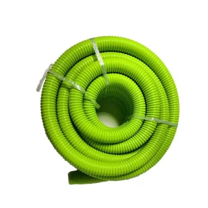 Hot Selling DN90mm Green HDPE Double Wall Corrugated Ventilation Pipe 50m Long Flexible Durable High Pressure Industrial Use
