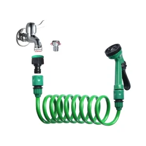Household Spring Tube Watering Water Hose Garden High-quality Garden Hose with Nozzle