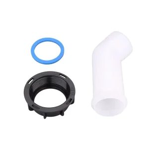 IBC Tote Tank Extension Drain Spout S60x6 Coarse Thread 2 Inch Outlet Pipe for Rain Barrel Garden Irrigation Leak proof