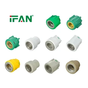 IFAN Factory Direct Free Sample Polypropylene Plastics Plumbing Materials PPR Water Pipe and Fitting PPR Fittings