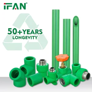 IFAN Free Sample Polypropylene PPR Pipe and Fittings Plumbing Materials Plomberie Plastic PPR Fittings for Home Water Supply