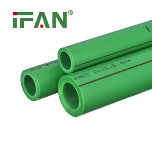IFAN Manufacture PPR Pipes 20-110MM PN25 Plastic Water Tubes PPR Pipes And Fittings Plumbing PPR Tubes