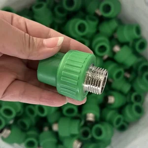 IFAN Manufacture Plastic 20 110mm Water Tube PPR Connector Injection PPR Pipe Fitting Thread Plumbing PPR Fitting