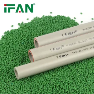 IFAN PPR Pipe Green 40mm No Plastic Taste or Odor Pure Water Delivery Safe for Infants & Elderly