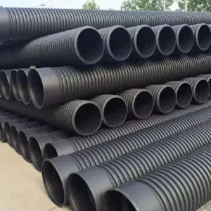 ISO 9001 Certified High Strength HDPE Corrugated Pipe For Underground Drainage Systems