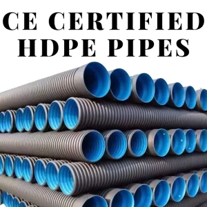 ISO Standard HDPE Double Wall Corrugated Pipe for Public Infrastructure