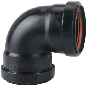 ISO Standard High Pressure HDPE Silent Drainage Pipe Fitting Sound Insulated Elbow