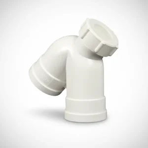 ISO Standard PVC Drainage Accessories Inspection Ports 135 Trap for Building Drainage High Flow Rate Customized