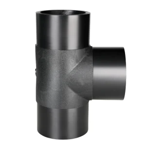 ISO4427 HDPE Three way Plastic Pipe Manufacturer Direct Sales Welded Water Gas Coal HDPE Pipe Fittings