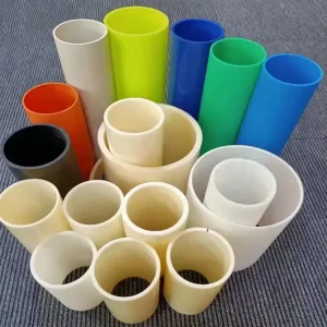 ISO9001 Certified Plastic Pipe Extruding Factory Direct PVC PP PE ABS Transparent Milky 16mm 1000mm Diameter For