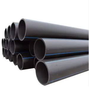 ISO9001 PE100 SDR17 HDPE Pipe 280mm 24″ 36″ 3″ Diameter High Pressure Over 50 Years Lifespan ISO4427 Standard