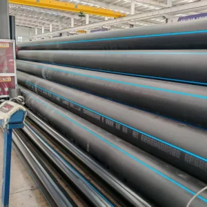 ISO9001 Standard High Density Polyethylene Water Pipe PE Pipe for Municipal Water Supply