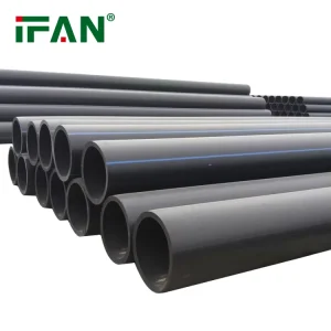 Ifan Low Price Black Blue Color PN16 PE100 Plastic Water Pipe PP PE HDPE Pipe