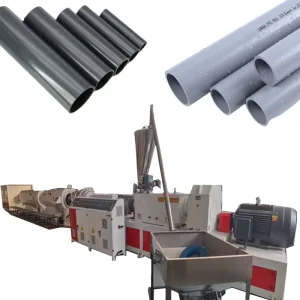 Industrial CPVC Water Pipe Extrusion Line High Temperature Resistant Chemical Fluid Pipe Automatic Production Line