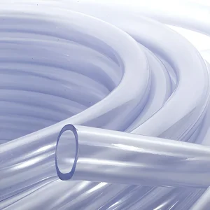 Industrial Clear PVC Fluid Tubing High Pressure Anti corrosion Transparent Hose