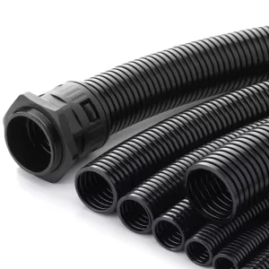Industrial Flexible Insulation Cabl Conduit HDPE Spiral Conduit PP Corrugated Tube