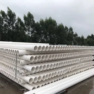 Industrial Fluid PVC U Pipe OD315 PN16 High Strength Corrosion Resistant Plastic Pipeline Long Service Life for Chemical Systems