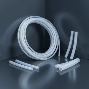 Industrial Grade Anti Corrosion Plastic PTFE Hose Pipe 2mm 20mm Durable PTFE Products PTFE Tube White PTFE Tubing