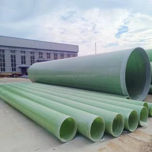 Industrial Grade FRP Pipe High Performance GRP Pipe for Chemical Fluid Conveyance Systems