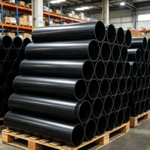 Industrial Grade Molding Black PVC Resin Pellets Weather Resistant for Pipe and Profile Extrusion