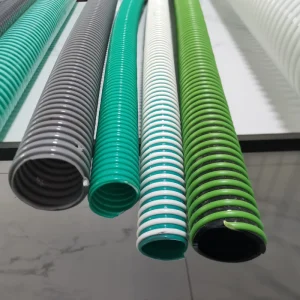 Industrial Grade PVC Flat Ribbed Hose Heavy Duty Wear Resistant Suction and Discharge Pipe for Mining