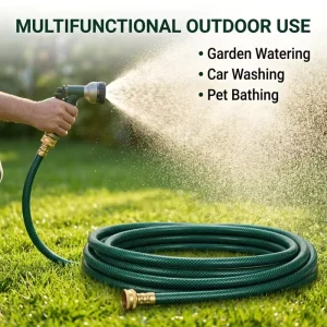 Industrial Grade PVC Garden Hose Custom Length Reinforced Plastic Watering Hose Pipe