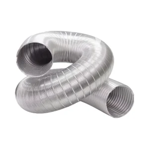 Industrial HVAC Ventilation System Tube Dryer Vent Duct Air Conditioning Ventilation Aluminum Semi Flexible Air Duct Pipe