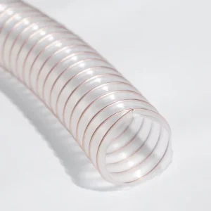 Industrial PU Polyurethane Vacuum Hose Air Duct and Dust Collection Hose with Custom Cutting Processing Service