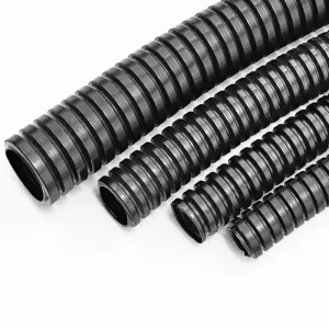 Industrial Plastic Flexible Cable Wire Conduit Stretch Hose UV Resistance PP Corrugated Pipe
