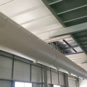 Industrial Square Washable Fire Resistant Flame Retardant Flexible Energy Saving Material Fabric Air Duct