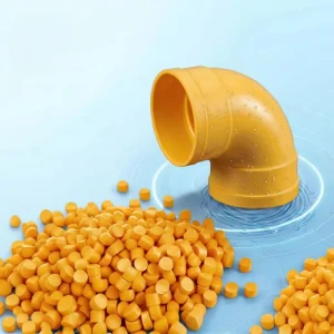 Industrial UPVC Pellets High Stiffness for Underground DWV System Fittings