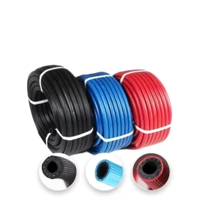 Industrial Welding Cutting Oxygen Transmission High Pressure 0.3MPa Wear Resistant PVC Braided Red 30m Length 5/16″ Rubber Hose