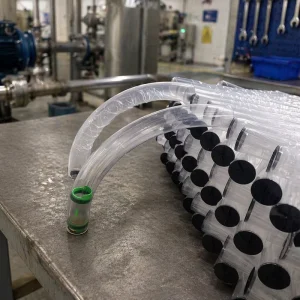 Industry 4.0 Smart Factory Pneumatic Logistics Pipe for Automated Part Delivery and Storage